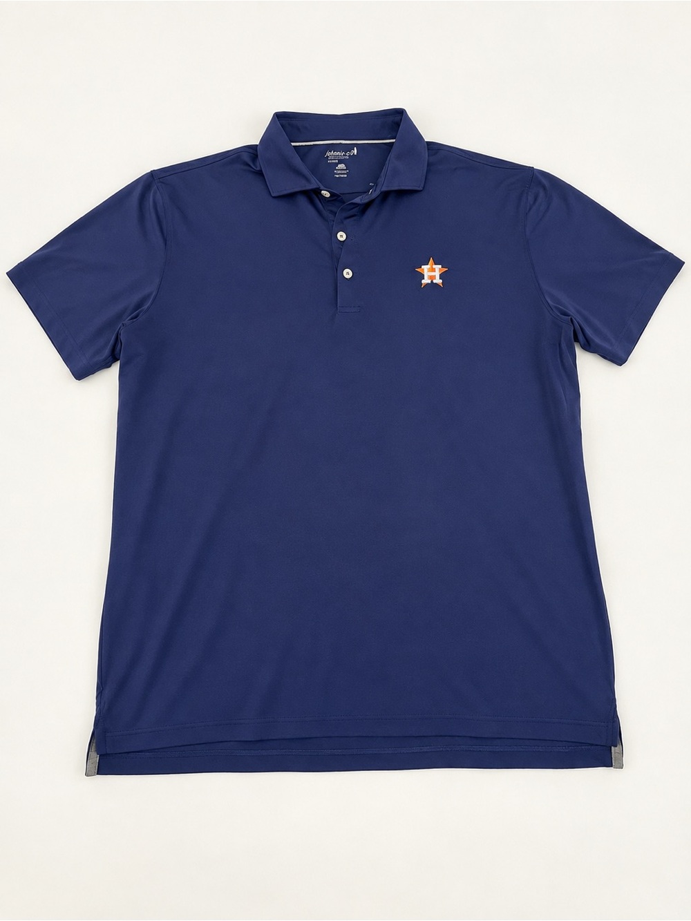 johnnie-O Houston Astros Performance Polo Men’s Large Navy MLB Golf Shirt